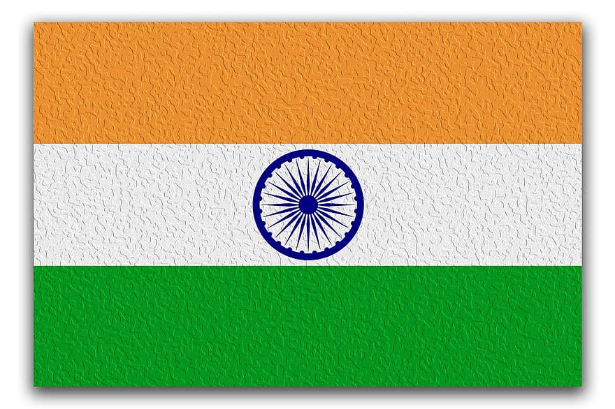 vėliava, Indija