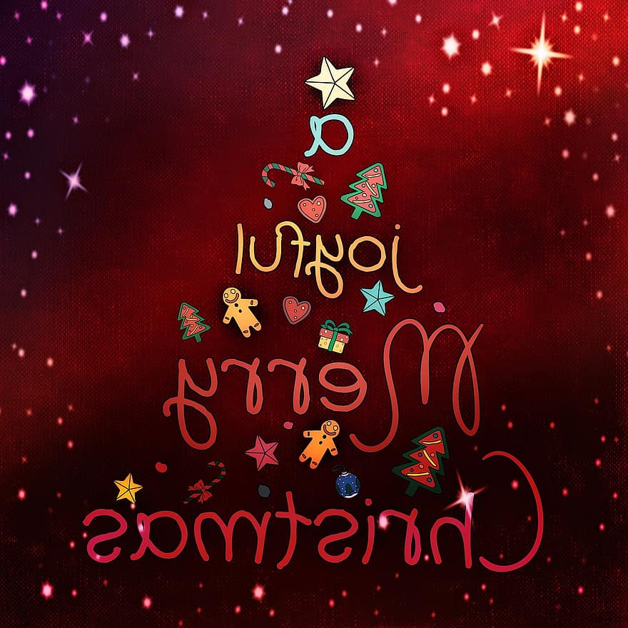 Nadal, celebra, Festival, vacances, adorns de Nadal, contemplatiu, targeta de felicitació