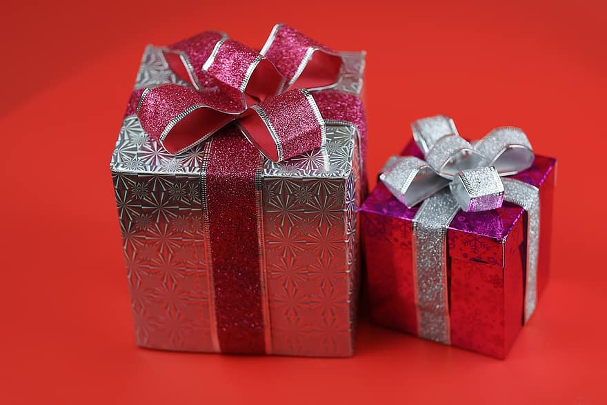 pachet, cutie de cadou, festival, cadou, panglică, pătrat, cutie, decora, surprinde, cutii cadou, hârtie