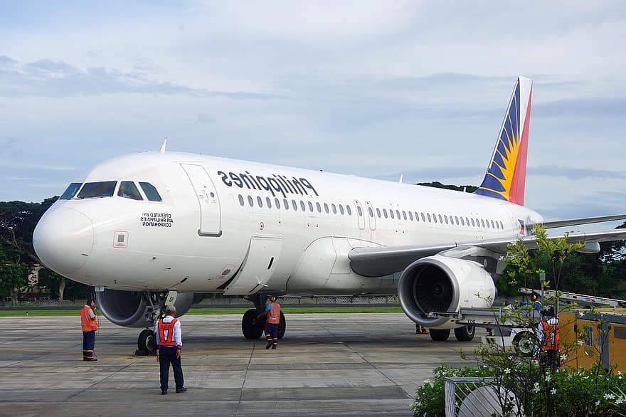 republiken av filippinerna, Philippine Airlines, flygplan, manila, flygbolag, luftfordon, transport, kommersiellt flygplan, flygande, resa, transportsätt