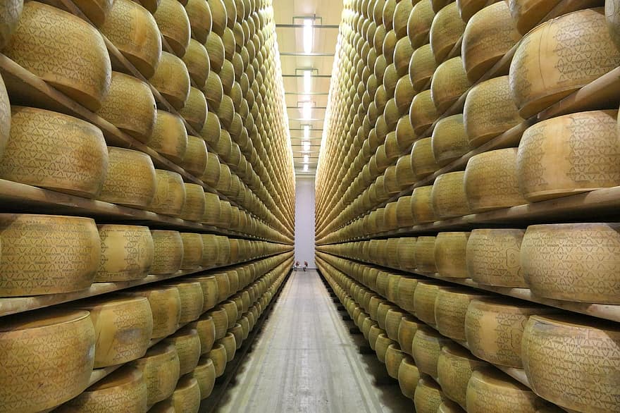 Ιταλία, Τράπεζα Τυριών, τυρί