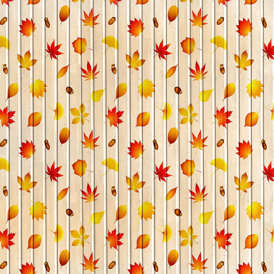 Herbst Hintergrund, Holz, fallen, Natur, Blätter, bunt, Wald, Einladung, Grün, braun, Textur