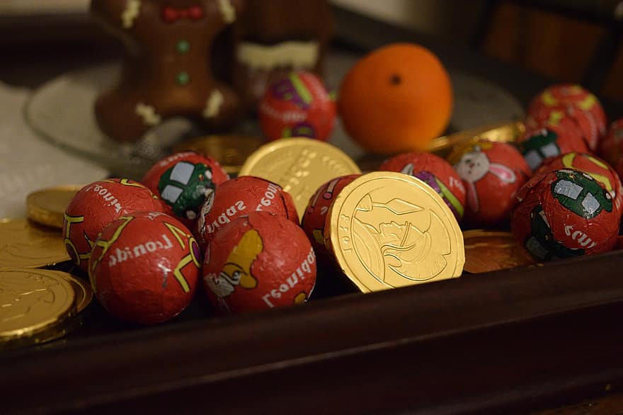 сладости, шоколад, конфеты, Святой Николай, Леонидас