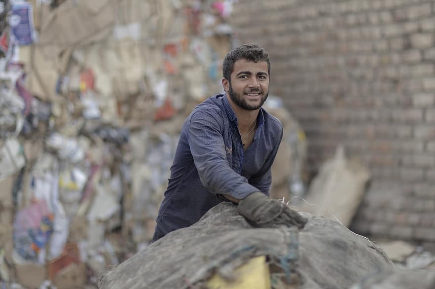 iran, søppelpark, søppeldynge, iransk arbeider, Persisk arbeider, Qom