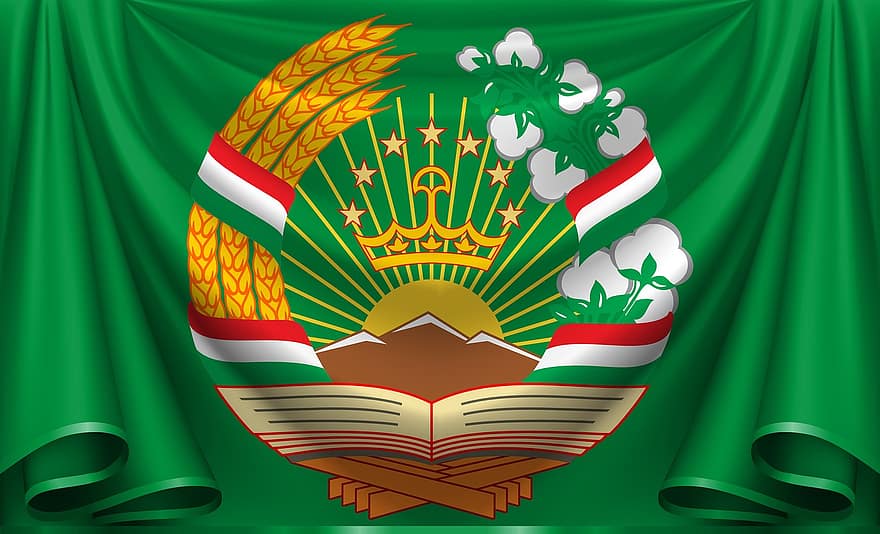 Flagge, ich rannte, Tadschikistan, Afghanistan, Indien, Kurden, Talysh, Osseten-Alanen, Pakistan, Tätowierungen, Khujand