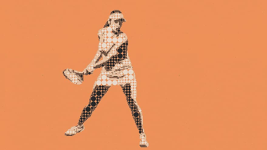piktogram, kvinde, tennis, tennisspiller, spil tennis, sport, bevægelse, grafisk