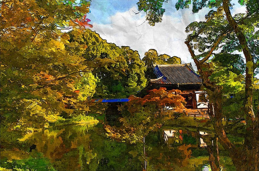 Kodai-ji, tempel, kyoto, japan, resa, destination, turism, Semester, be, kultur, landmärke