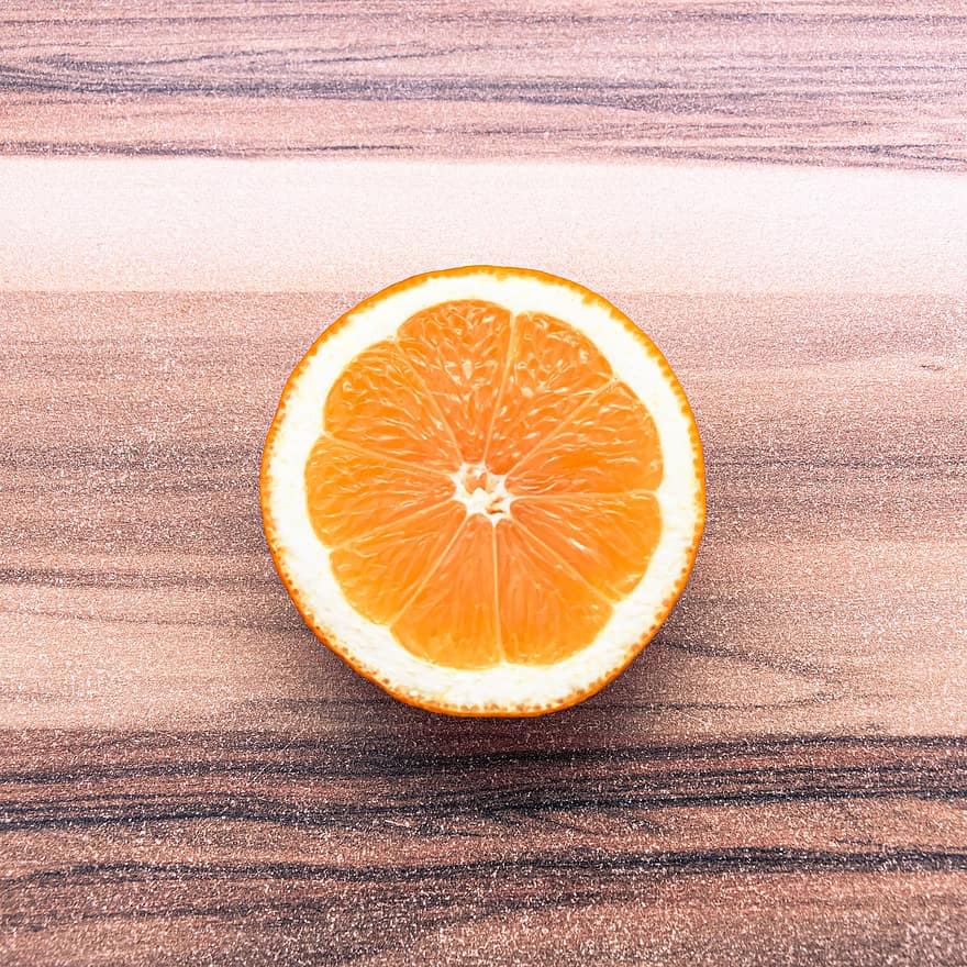 orange, frugt, citrus, skære, frisk, skive, rå, moden, sur, organisk, sund og rask