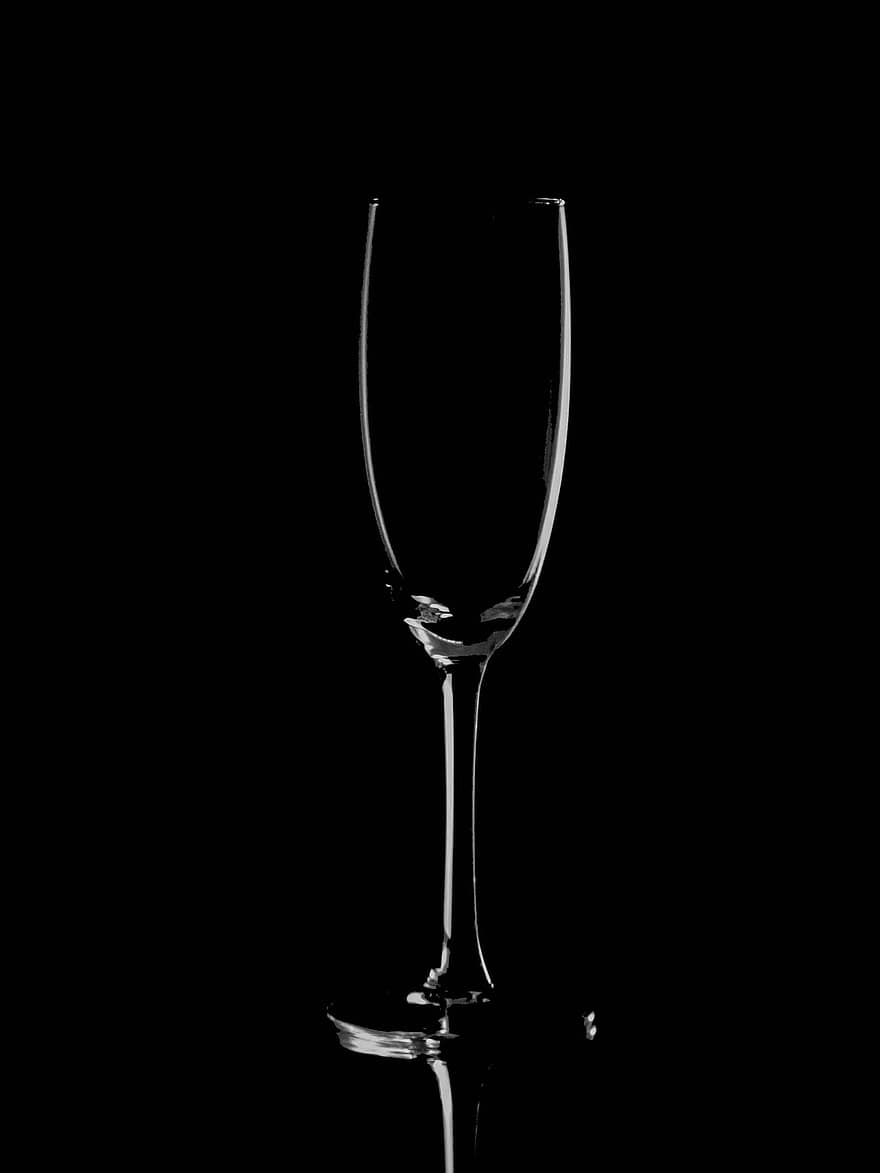 Glas, Weinglas, schwarz, Hintergrund, Toast, Restaurant, romantisch, Luxus, Essen, elegant, Jahrestag