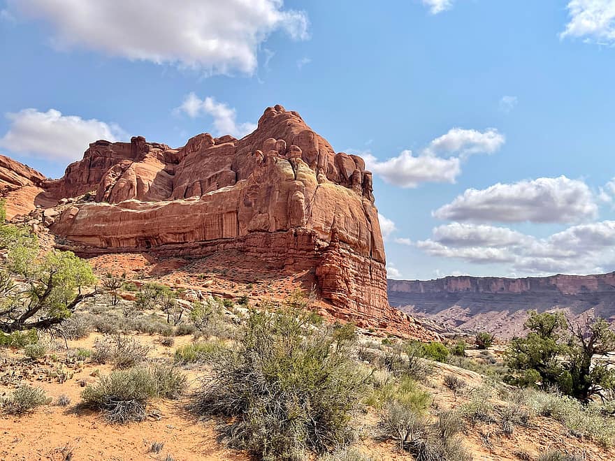 arcos, cañón, rocas rojas, rocas, geología, Desierto, arena, formación, parque nacional de arcos, moab, naturaleza