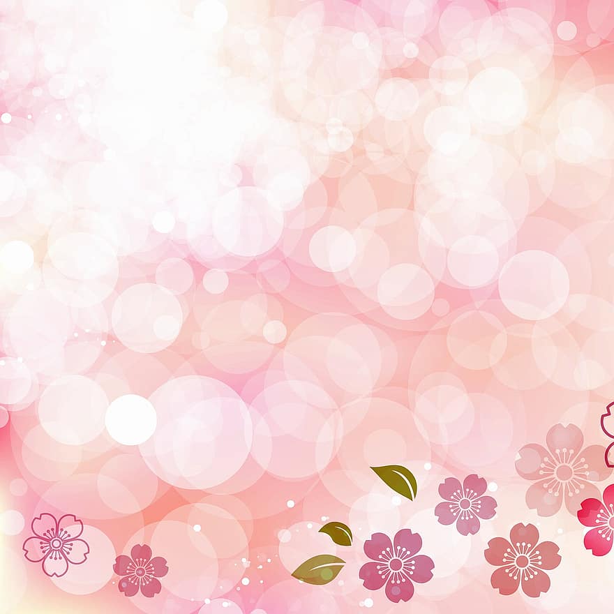 Carta digitale Sakura, fiori di ciliegio, rosa, giapponese, sakura, floreale, primavera, fioritura, natura, ramo, ciliegia