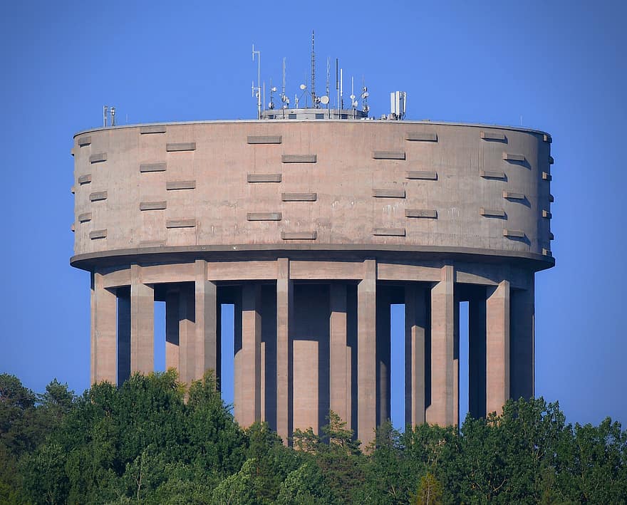 Water Tower, Tower, Building, Architecture, Landmark