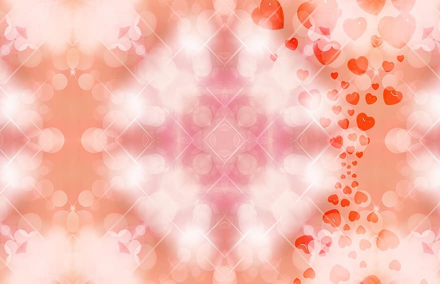 Heart, Background, Wallpaper, Love, Valentine's Day, Pattern, Greeting Card, Map