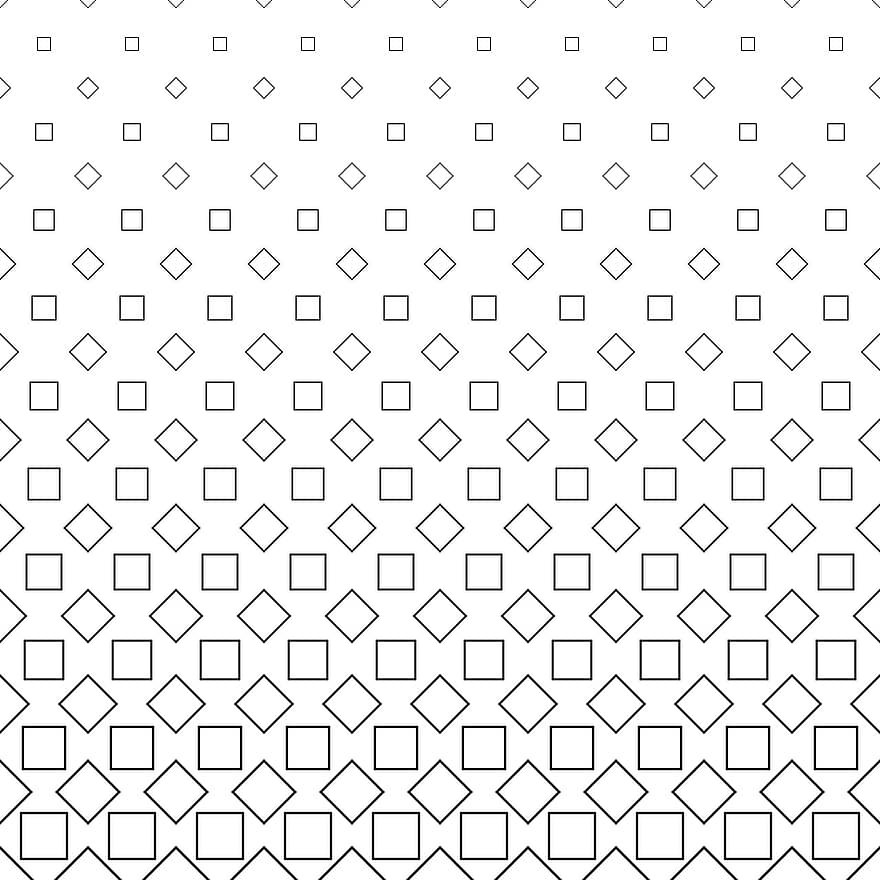 平方、パターン、黒、白、グラフィックス、グリッド、黒と白、バックグラウンド、モノクローム、繰り返す、幾何学的な