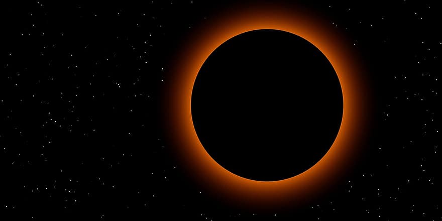 Solar Eclipse, Astronomy, Cosmos, Eclipse, Space, Sphere