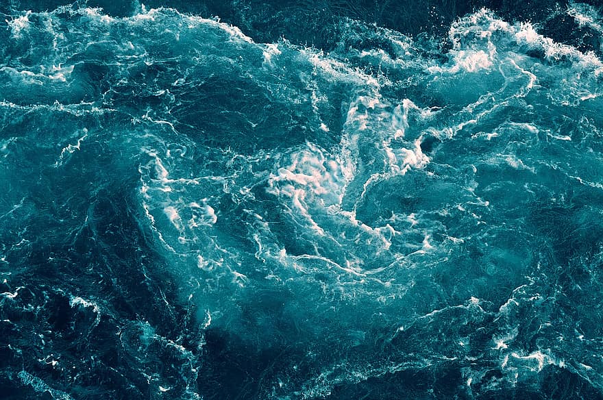 mar, olas, agua, abstracción, textura, azul, burbujas, color, ola, chapoteo, líquido