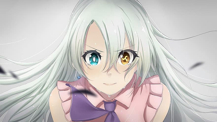 The Seven Deadly Sins, Girl, Crying, Anime, Elizabeth, Character, Woman, Tears, Sad, Elizabeth Liones, Girl Crying