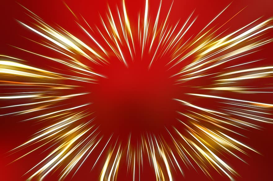 Color, Gold, Yellow, Background, Structure, Lines, Explosion, Pop, Big Bang, Colorful, Abstract