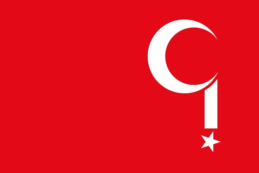 Flag, Question Mark, Development, Policy, Coup, Military, Demokratie, Red, Crescent, Star, Sickle