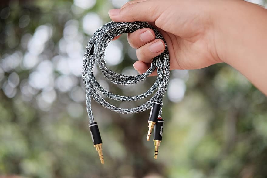 cabo de áudio, cabo, tomada de jaque, áudio, Cabo de fone de ouvido, Cabo Personalizado, Cabo Nobunaga, feito à mão