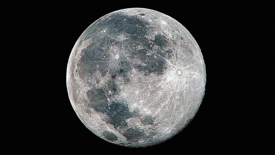 Luna, Luna llena, cielo, cielo nocturno, lunar, luz de la luna, noche, paisaje, cielo negro, cielo oscuro