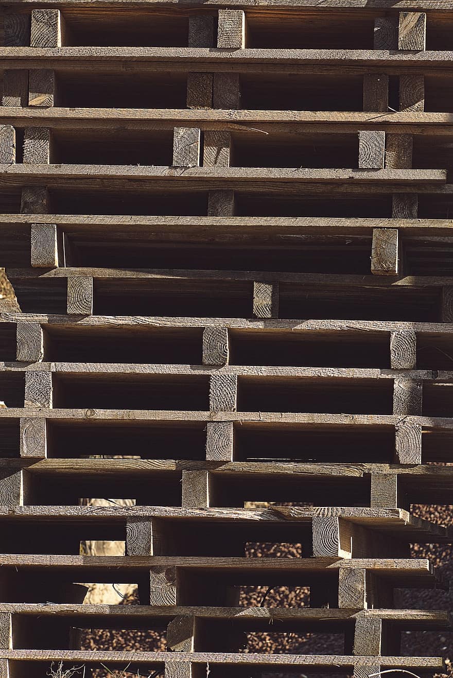 pallets di legno, accatastati, equilibrio, legna, struttura, sfondo, tavolozza, pila, industria, industria del legname, legname