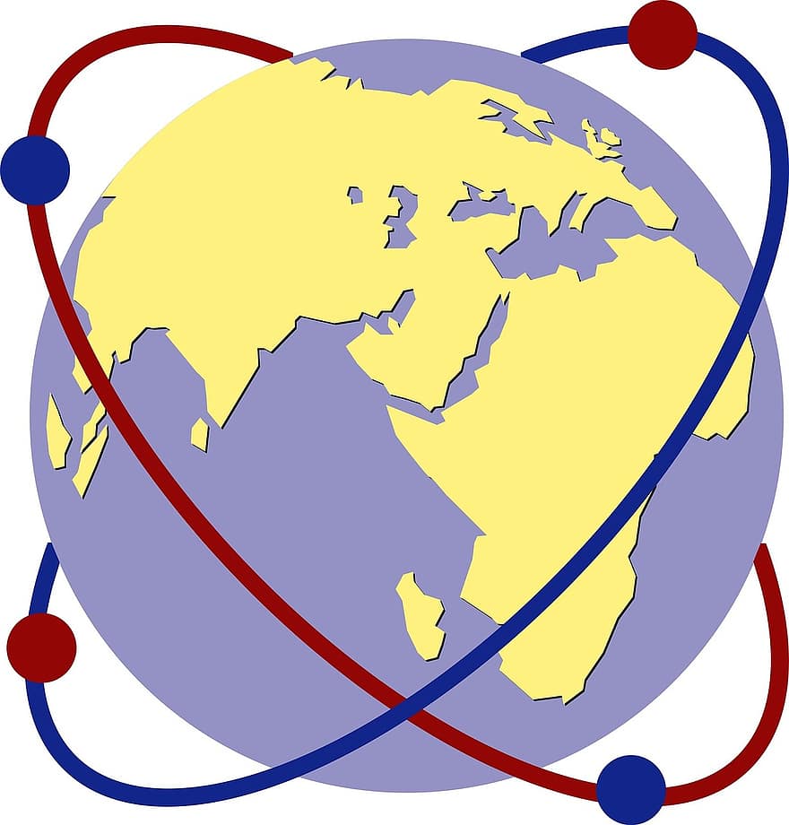món, globus, esfera, terra, mapa, planeta, geografia, continents, icona