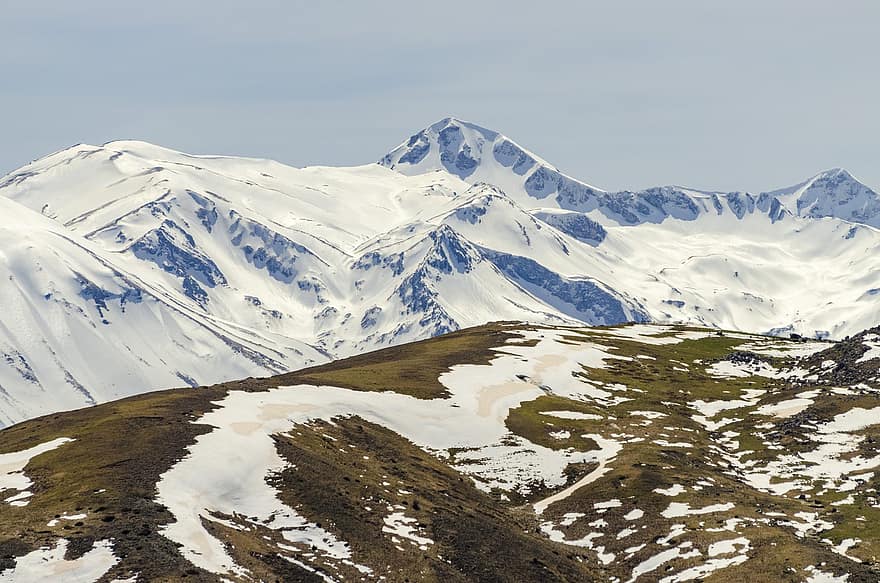 산들, 눈, 알프스 산맥, 알파인, 피크, 정상 회담, 산의 경치, 산과 같은, 눈 산, 산 풍경, 눈이 내리는