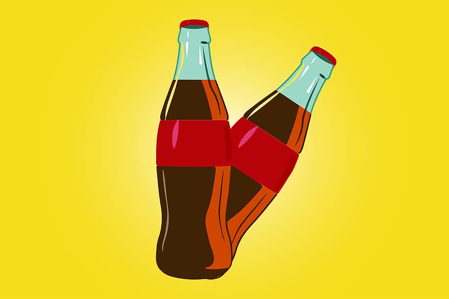 cola, dryck, koks, snabbmat, Coca Cola, kall dryck, alkohol-
