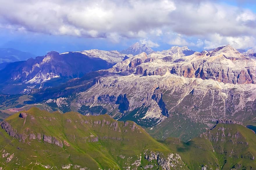 ภูเขา, Dolomites, จุดสูงสุด