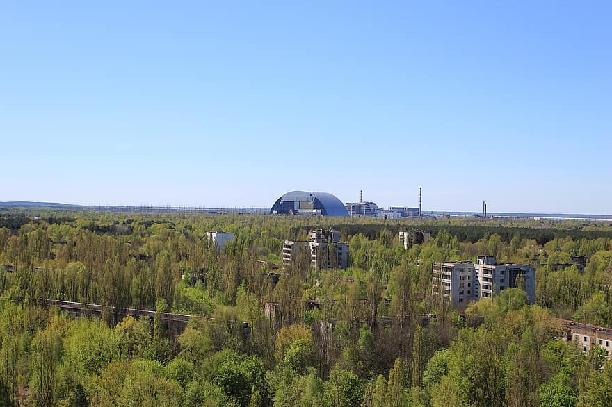 Czarnobyl, sarkofag, pripyat, łuk, tragedia, promieniowanie