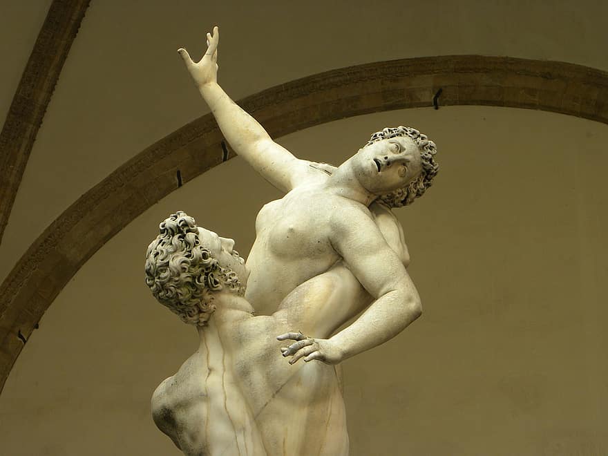 Firenze, olasz szobor, Olaszország, Toszkána, szobor, olasz, reneszánsz, Európa, üveggolyó, emlékmű, kultúra