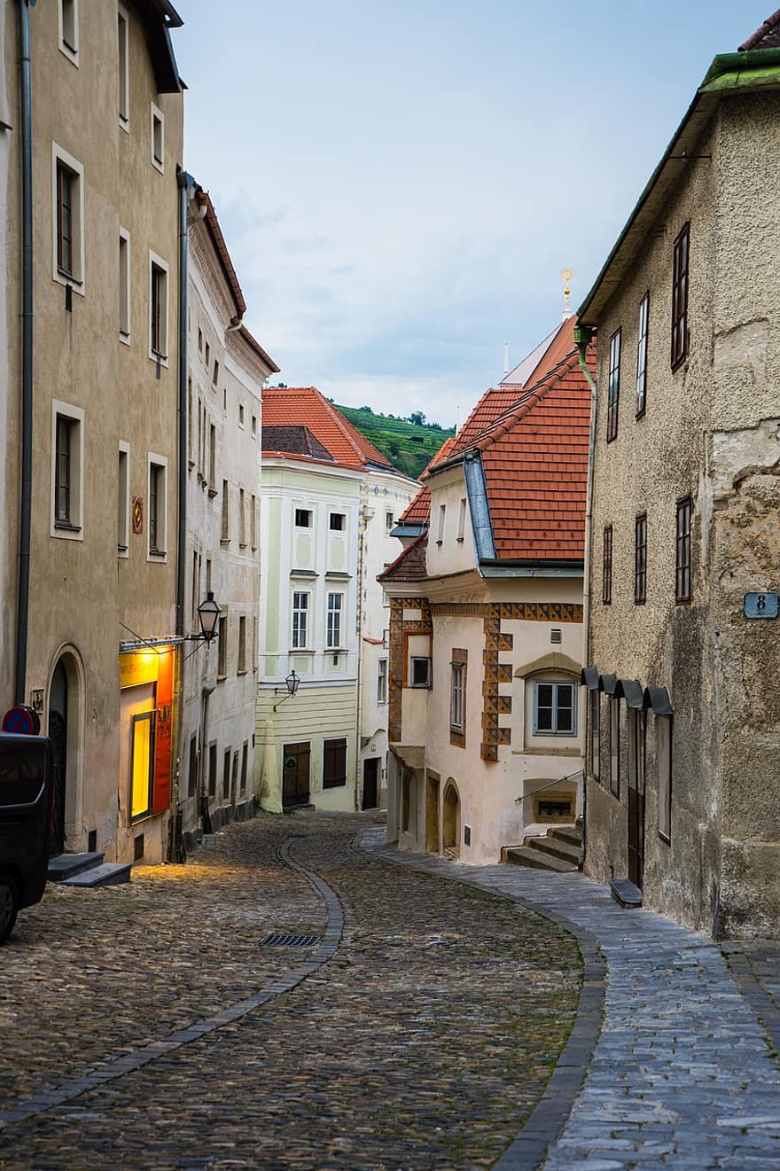 Alley, Road, City, Historic Center, Architecture, Building, Residential, Houses, Home, Path, Passage