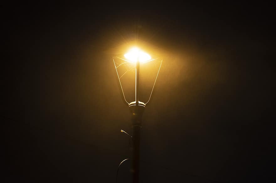 straatlantaarn, straatlamp, licht, verlichting, lamp