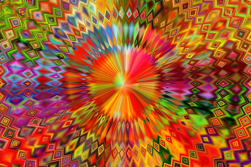 Kaleidoscope, Mandala, Color, Concentric, Abstract, Creativity, Geometric, Pattern, Petal, Round, Background