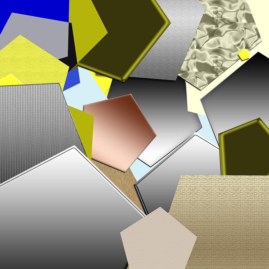polygone, modèle, Contexte, géométrique, polygonal, mosaïque, conception, style, carrelage, mur, décoratif