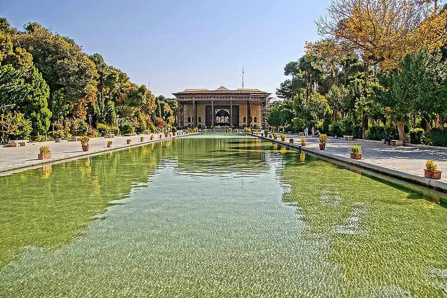 mi sono imbattuto, Persia, cultura, costruzione, Isfahan