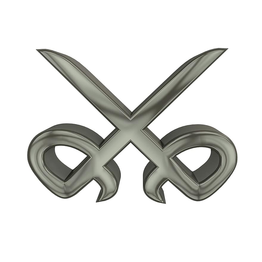 Logo, Button, Symbol, Characters, 3d, Swords, Fight, Heroine, Knight, Weapon, Middle Ages