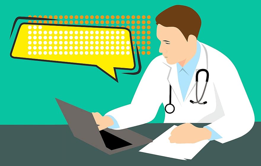 Doctor, Online, Medical, Chat, Pharmacy, Consultation, Clinic, Healthcare, Help, Diagnosis, Computer