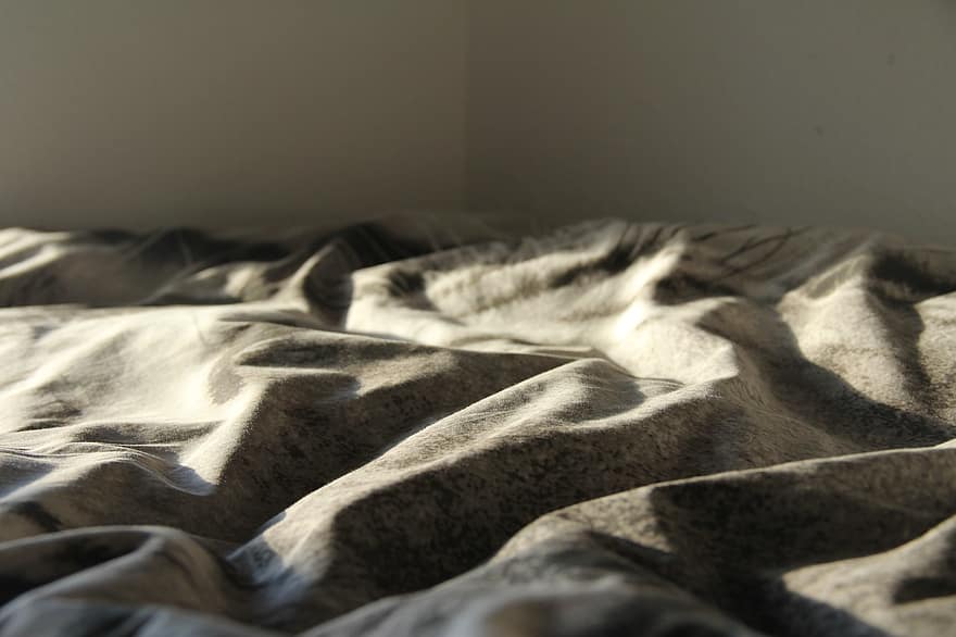 pătură, pat, dormitor, Acasă, dimineaţă, pernă, așternut, în interior, fundaluri, textil, camera de zi