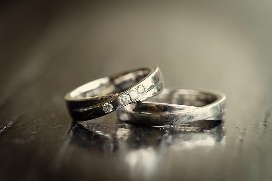 ringe, vielsesringe, smykker, forlovelsesring, ægteskab