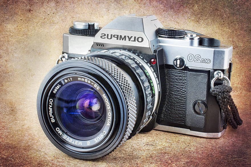 Camera, Analog, Film, Photography, Vintage, Retro, Lens, Strap, Equipment