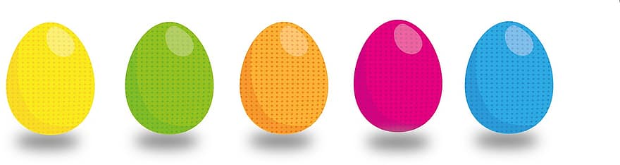 velikonoční vajíčka, vejce, barvitý, velikonoční, jaro, barva, velikonoční vajíčko, jídlo