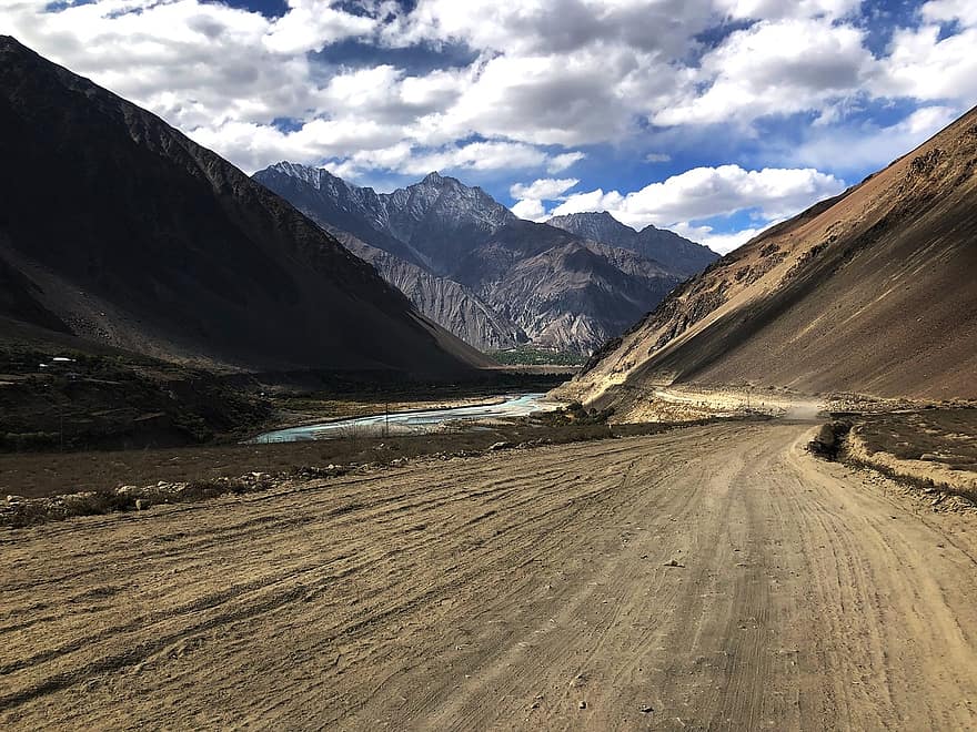 pobūdį, kelionė, žvalgymas, lauke, Mastuj, Gilgit Balistan, Pakistanas, chitralinis, himalaja, kalnai, kraštovaizdį