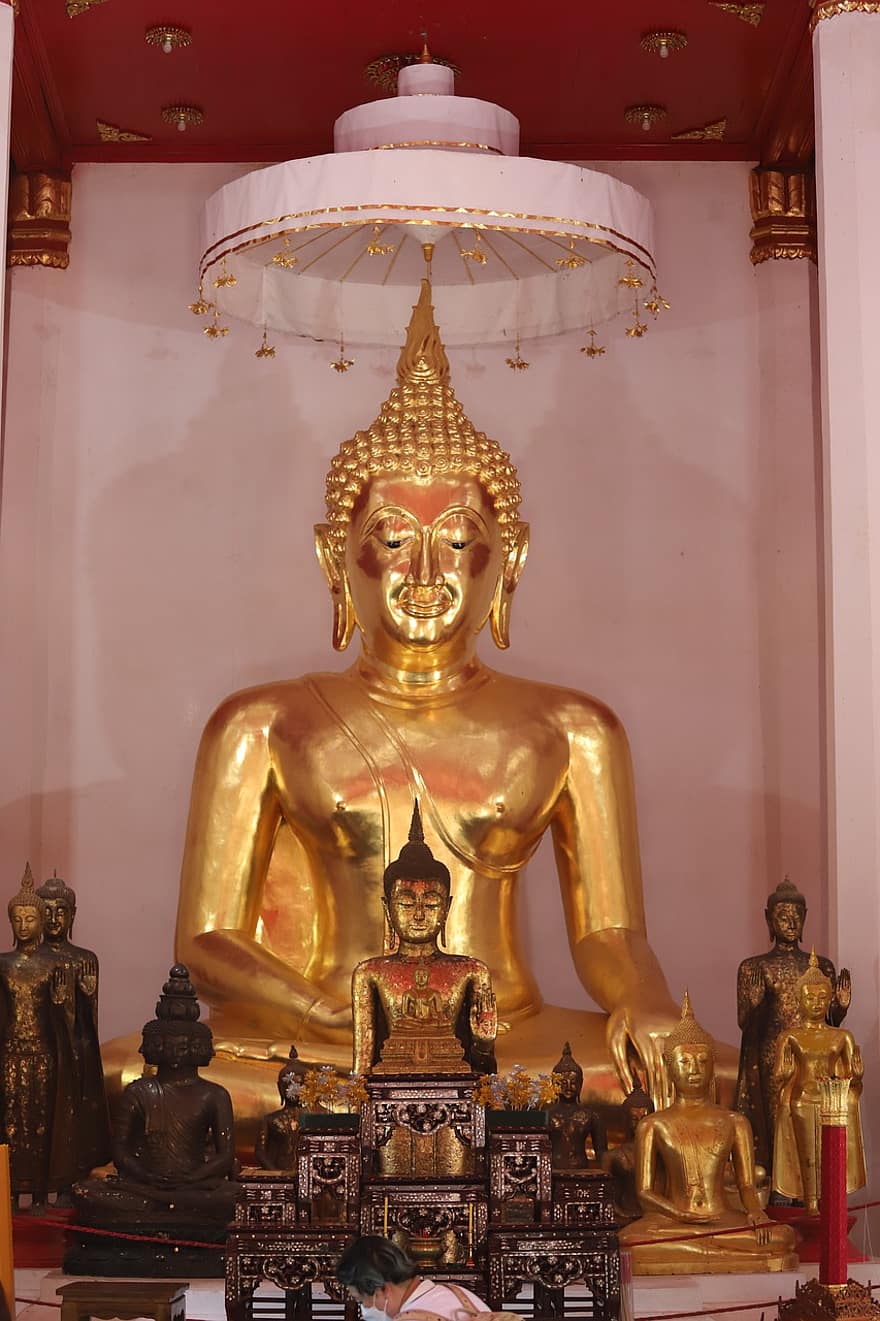 Voyage, tourisme, temple, Sukhothai