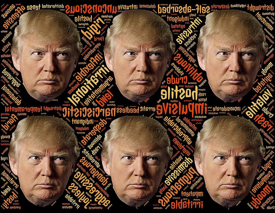 Trump, Trumpisme, candidat, narcisista, inquietant, demagogue, perillós, president, EUA, Amèrica, votant
