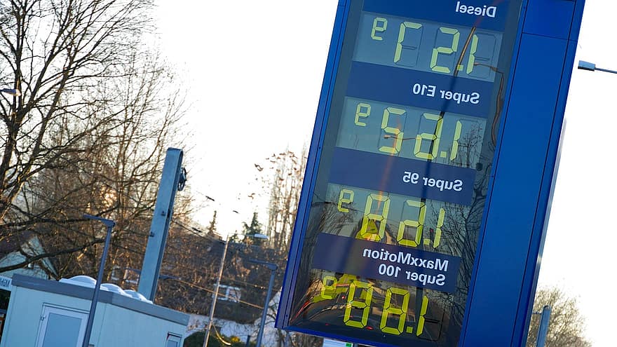 Gas Station, Fuel, Prices, Diesel, Petrol