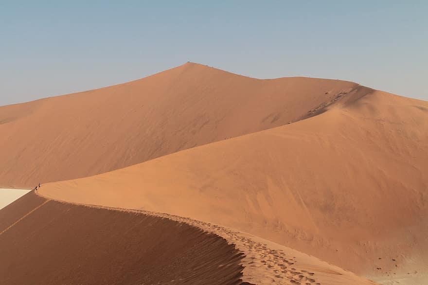 smiltis, tuksnesis, ainavu, kāpas, brīvdienas, orientieris, Āfrika