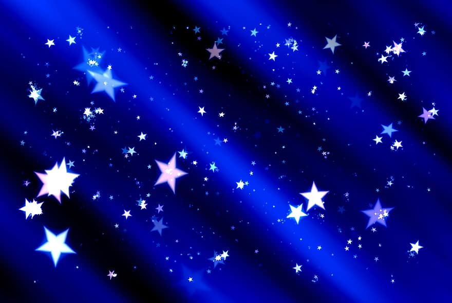stjärna, himmel, grafisk, natt, bakgrund, textur, strukturera, mönster, stjärnbeströdd himmel, jul