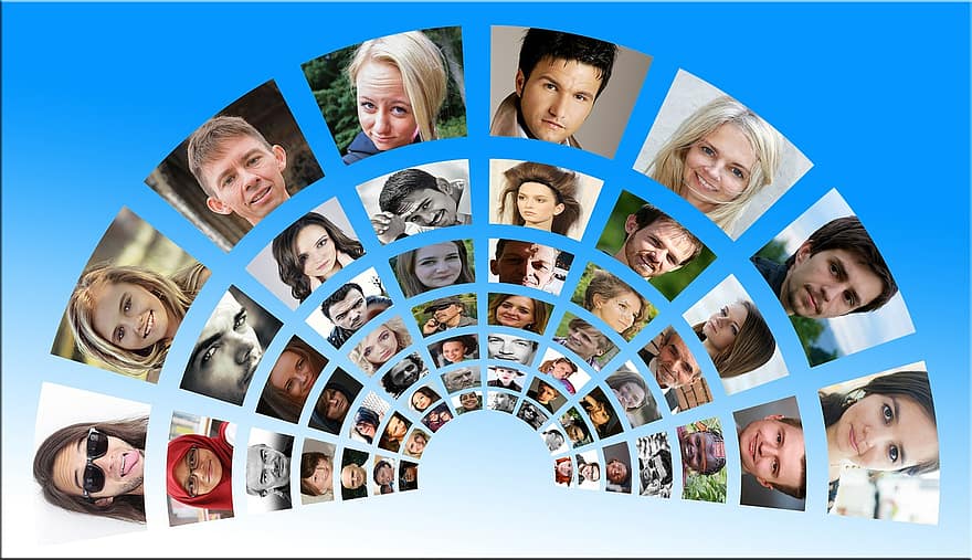 mạng xã hội, những khuôn mặt, album ảnh, phương tiện truyền thông, truyền thông xã hội, hệ thống, web, Tin tức, cá nhân, mạng lưới, kết nối